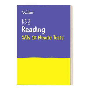 英文原版 书籍 英文版 SATs English 进口英语原版 Minute KS2 Tests 柯林斯英国小学英语阅读理解10分钟测试 Collins Reading