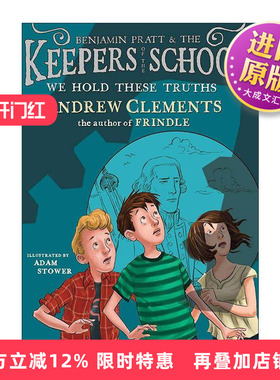 英文原版 We Hold These Truths 本杰明拉特和学校守护者5 安德鲁·克莱门斯 英文版 进口英语原版书籍
