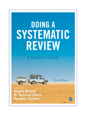 英文原版 Doing a Systematic Review 如何做系统综述 学生指南 英文版 进口英语原版书籍