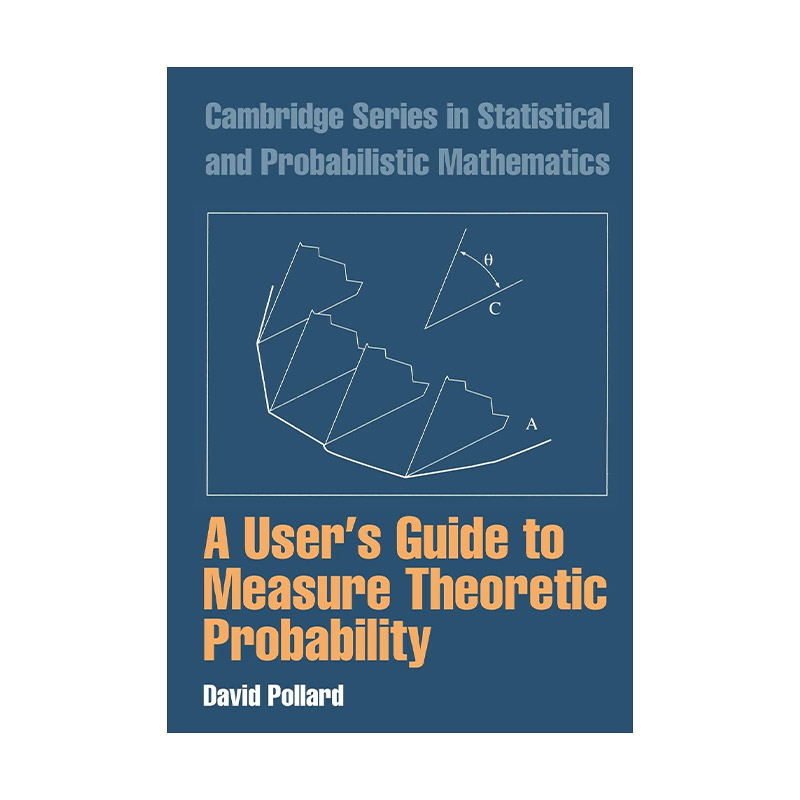 英文原版 A User's Guide to Measure Theoretic Probability 测量理论概率指南 剑桥统计与概率数学系列 英文版进口英语原版书籍
