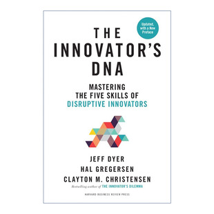 英文原版 The Innovator's DNA 创新者的基因 打造个人和组织的创新能力 更新版 哈佛商业评论 精装 英文版 进口英语原版书籍