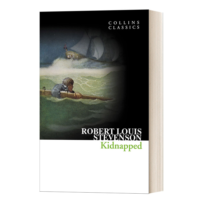 英文原版 Kidnapped 绑架  Collins Classics 柯林斯经典系列 旧版 英文版 进口英语原版书籍