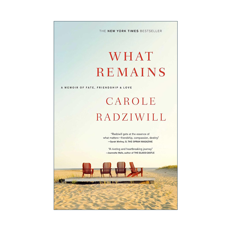 英文原版 What Remains 残存的东西 命运 友谊和爱情的回忆录 英文版 进口英语原版书籍