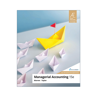 英文原版 Managerial Accounting 管理会计 第15版 英文版 进口英语原版书籍