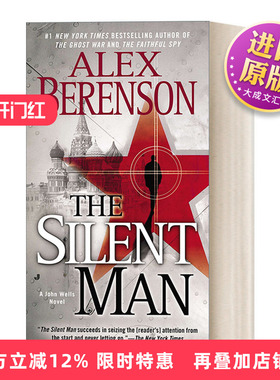 英文原版 The Silent Man John Wells 03 约翰•威尔斯系列03 沉默的人 惊悚悬疑间谍小说 Alex Berenson 英文版 进口书籍