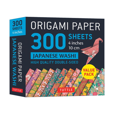 英文原版 Origami Paper 300 sheets Japanese Washi Patterns 4