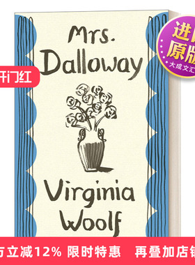 英文原版小说 Mrs. Dalloway Vintage Classics 达洛维夫人 Virginia Woolf弗吉妮娅·伍尔芙 英文版 进口英语原版书籍