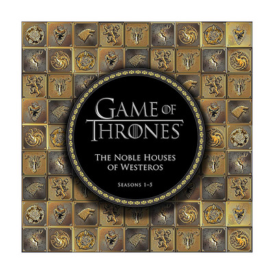 英文原版 Game of Thrones the Noble Houses of Westeros 权游 贵族维斯特洛家族 1-5季 英文版 进口英语原版书籍