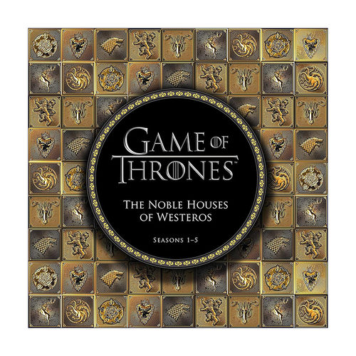 英文原版 Game of Thrones the Noble Houses of Westeros 权游 贵族维斯特洛家族 1-5季 英文版 进口英语原版书籍