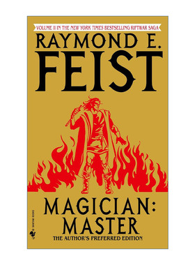 英文原版 Magician Master 魔法师的大师 魔法圣战系列2 时空裂隙之战 奇幻小说 Raymond E. Feist 英文版 进口英语原版书籍