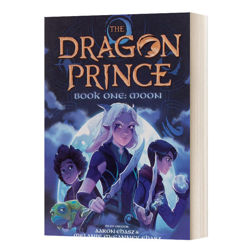 英文原版 Dragon Prince #1: Moon 龙王子小说1 月亮 英文版 进口英语原版书籍儿童图书
