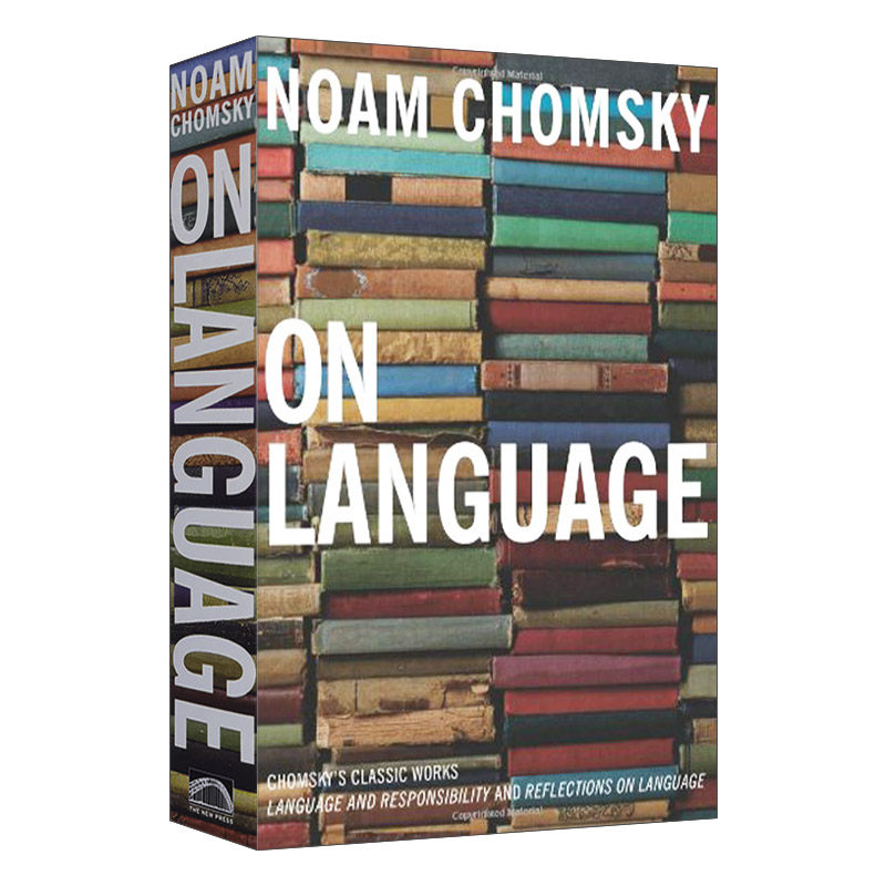 英文原版 On Language One Volume 论语言 乔姆斯基经典作品语言 责任与思考 一卷 英文版 进口英语原版书籍