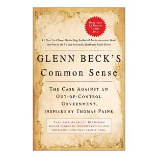 英文版 书籍 常识 反对一个失控 Sense Beck Common 进口英语原版 英文原版 美国 Glenn