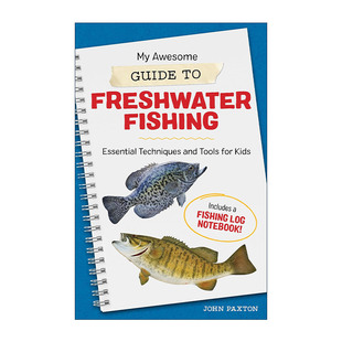 我超棒 Freshwater 英文原版 淡水钓鱼指南 进口英语原版 Guide 英文版 Awesome 书籍 儿童科普百科 Fishing