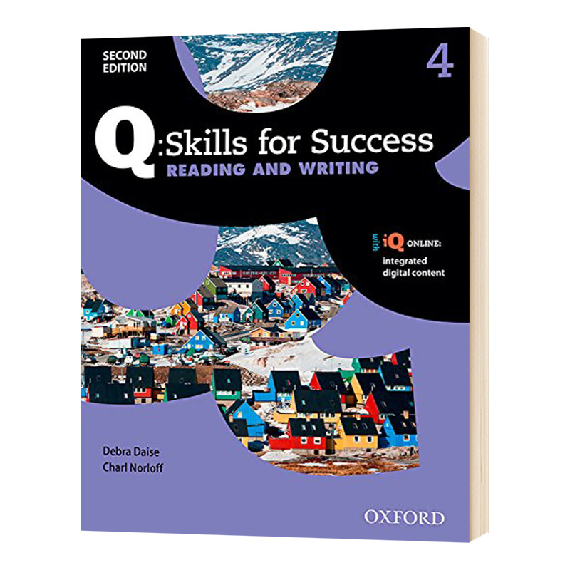 Oxford Q Skills for Success Reading and Writing 4英文原版牛津学术英语成功系列读写教材4级英文版进口原版书籍