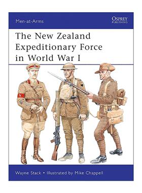 英文原版 The New Zealand Expeditionary Force in World War I 一战新西兰远征军 历史上的军队系列 英文版 进口英语原版书籍