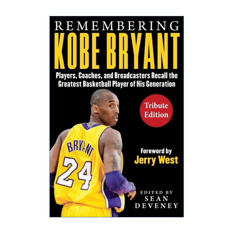 英文原版 Remembering Kobe Bryant 纪念科比布莱恩特 英文版 进口英语原版书籍
