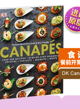 食谱 餐前开胃小菜 英文原版 DK Canapes 英文版进口原版英语书籍