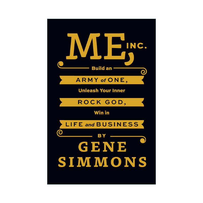 英文原版 Me Inc 做自己 精装 KISS乐队的主唱及贝斯手Gene Simmons 英文版 进口英语原版书籍