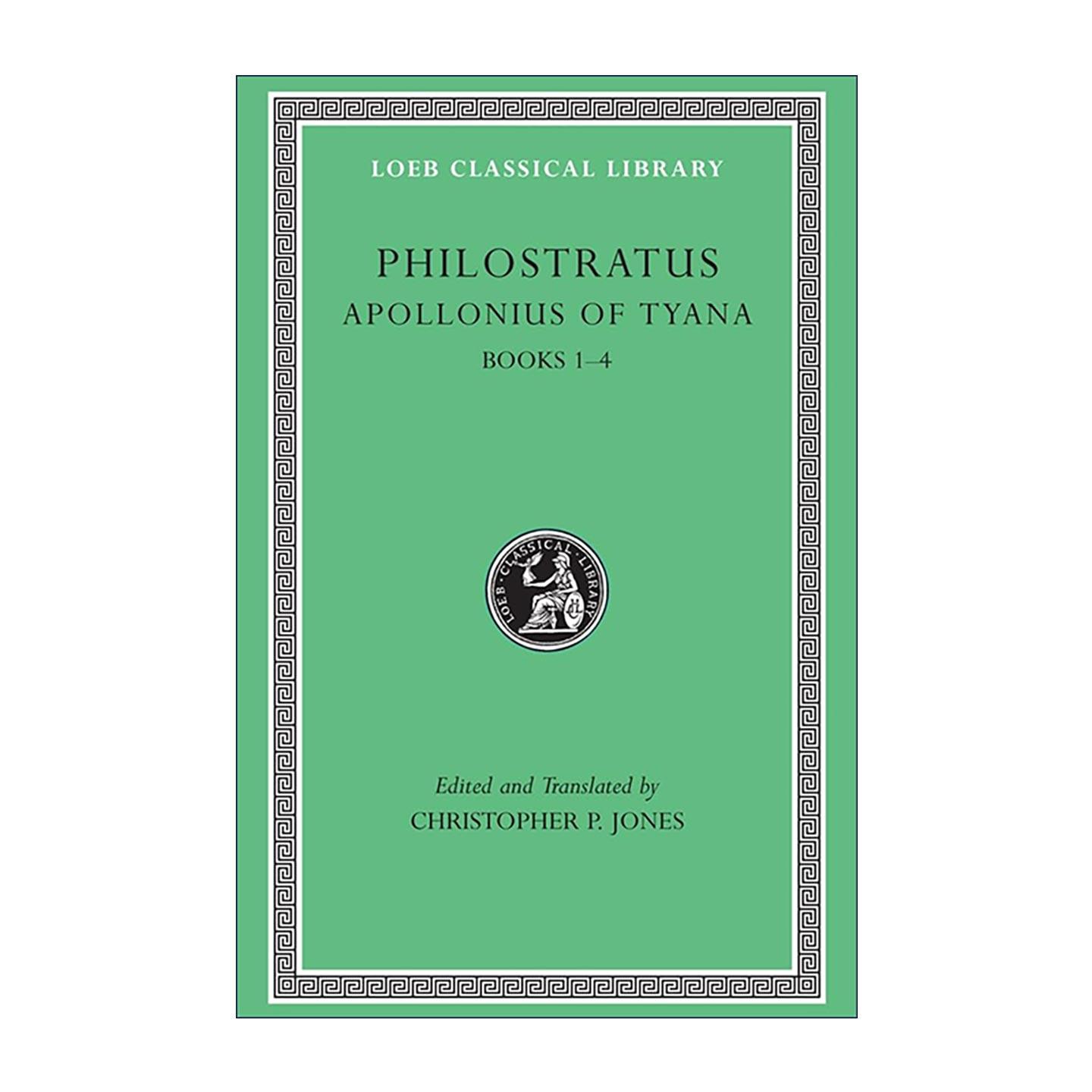 原版 Apollonius of Tyana Volume I 菲洛斯特拉图斯Philostratus 蒂亚纳的阿波罗尼乌斯传记 卷1 希英对照版 洛布古典丛书