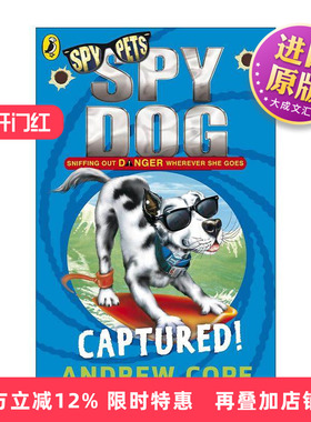 英文原版 Spy Dog: Captured! 狗狗特工2 Andrew Cope畅销动物冒险小说 英文版 进口英语原版书籍