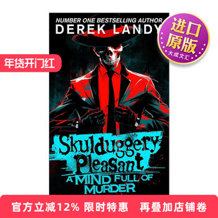 英文原版 A Mind Full of Murder 怪侠S.P先生16 邪恶狂徒 德雷克·兰迪 骷髅侦探 英文版 进口英语原版书籍