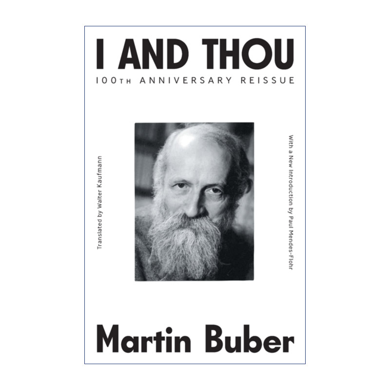 英文原版 I And Thou 我与你 马丁布伯 英文版 进口英语原版书籍