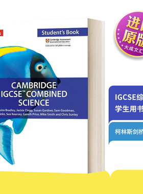 英文原版 Cambridge IGCSE Combined Science Student's Book 柯林斯剑桥IGCSE综合科学学生用书 英文版 进口英语原版书籍