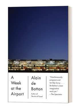 英文原版 A Week at the Airport 机场里的小旅行 Alain de Botton阿兰·德波顿 英文版 进口英语原版书籍