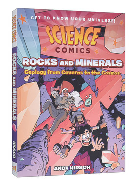 英文原版 Science Comics Rocks and Minerals 科学漫画 岩石与矿藏 英文版 进口英语原版书籍