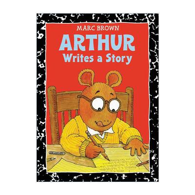 英文原版 Arthur Writes a Story 亚瑟历险记之写了一个故事 儿童绘本 英文版 进口英语原版书籍