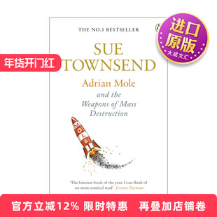 英文原版小说 Adrian Mole and The Weapons of Mass Destruction 少年阿莫的秘密日记6 阿莫与大规模杀伤性武器 苏.唐珊 进口书