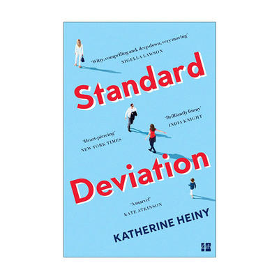 英文原版 Standard Deviation 标准差 凯瑟琳·赫尼 畅销幽默婚姻题材小说 英文版 进口英语原版书籍