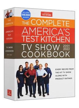 英文原版 The Complete America's Test Kitchen TV Show Cookbook 2001–2022 美国试验厨房电视节目完整食谱 英文版 进口英语原