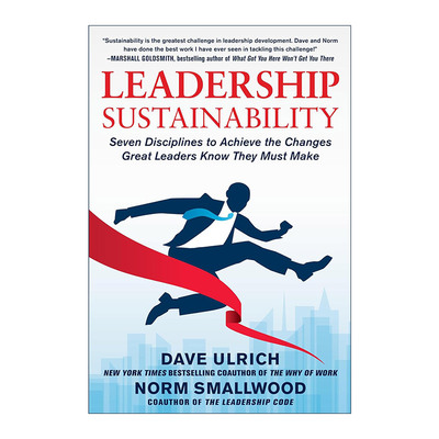 英文原版 Leadership Sustainability 可持续领导力 卓越领导者知行合一的7项法则 精装 戴维·尤里奇 英文版 进口英语原版书籍