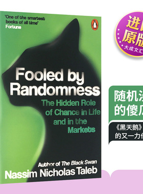Fooled by Randomness 英文原版经济学 随机漫步的傻瓜 黑天鹅作者塔勒布 金融投资参考 英文版原版进口英语书籍