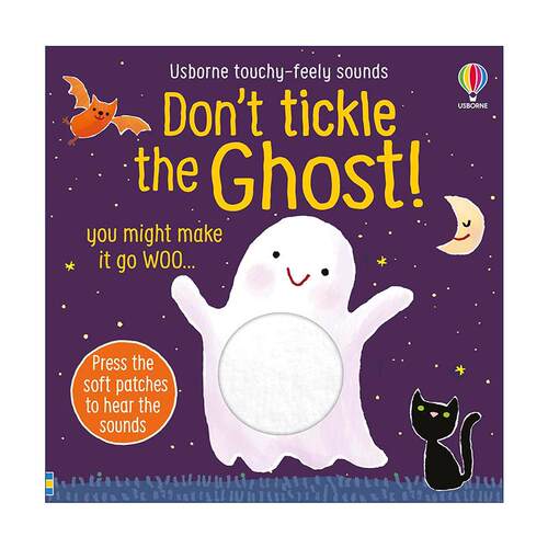 英文原版 Don't Tickle the Ghost 别给幽灵挠痒痒 万圣节趣味互动发声纸板书 英文版 进口英语原版书籍