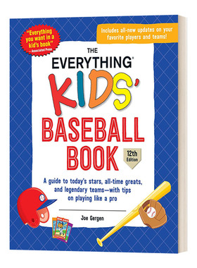 英文原版 The Everything Kids' Baseball Book, 12th Edition 孩子的百宝箱 棒球书 英文版 进口英语原版书籍