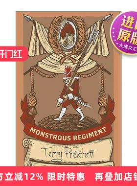 英文原版 Monstrous Regiment 碟形世界31 封建反抗 精装收藏版 英文版 进口英语原版书籍