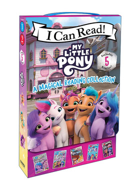 英文原版 My Little Pony A Magical Reading Collection 5-Book Box Set 小马宝莉 魔法阅读5本盒装 I can read level 1 英文版