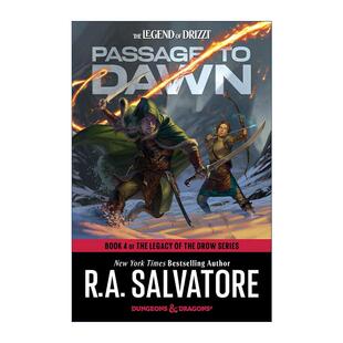 英文原版 Legacy 龙与地下城 the Passage Dawn 书籍 Salvatore 进口英语原版 Dragons The Drow R.A. Dungeons