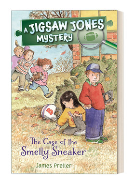 英文原版 Jigsaw Jones The Case of the Smelly Sneaker 小侦探琼斯系列 英文版 进口英语原版书籍