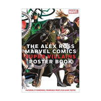 Original English version Alex Ross Marvel Super Villains Poster Book English Version Imported English original Book thumbnail 5