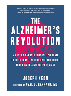 英文原版 The Alzheimer's Revolution 阿尔茨海默病革命 建立认知弹性和降低患老年痴呆的风险 Joseph Keon 英文版 进口英语书籍