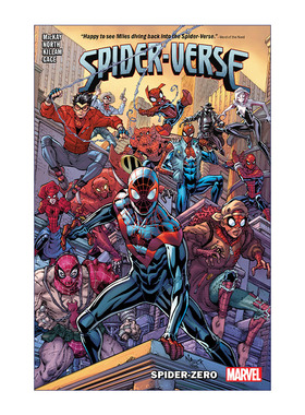英文原版 Spider-Verse Spider-Zero 蜘蛛宇宙 零度蜘蛛侠 漫威漫画 Jed MacKay 英文版 进口英语原版书籍