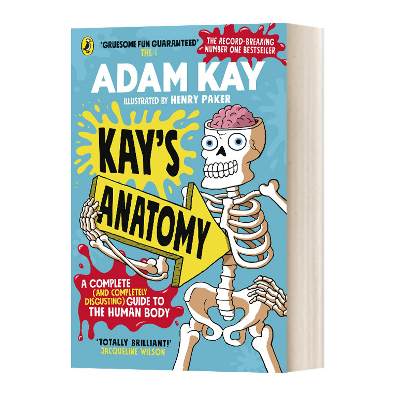 英文原版 Kay’s Anatomy 凯的解剖学 儿童趣味阅读认知科普百科全书 英文版 进口英语原版书籍