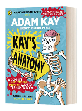 英文原版 Kay’s Anatomy 凯的解剖学 儿童趣味阅读认知科普百科全书 英文版 进口英语原版书籍
