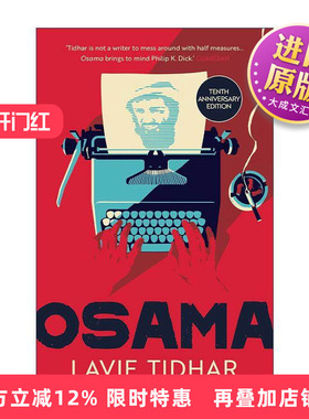 英文原版 Osama 奥萨马 以色列科幻小说家Lavie Tidhar 世界奇幻小说奖得主 英文版 进口英语原版书籍