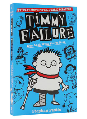 英文原版 Timmy Failure Now Look What You've Done 囧侦探提米2 瞧你干的好事 儿童侦探章节小说读物图书 英文版 进口英语书籍