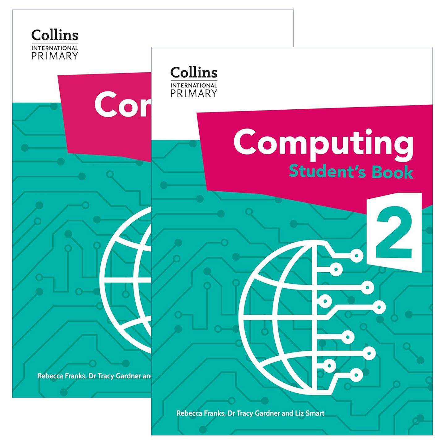 英文原版 Collins International Primary Computing 柯林斯国际小学计算机科学学生用书2+练习册2册 英文版 进口英语原版书籍